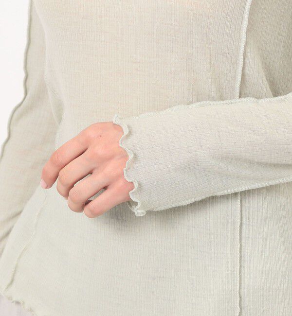 TOMORROWLAND BUYING WEAR「BASERANGE OMATO TURTLENECK タートルネックトップ」|Tシャツ・カットソー|