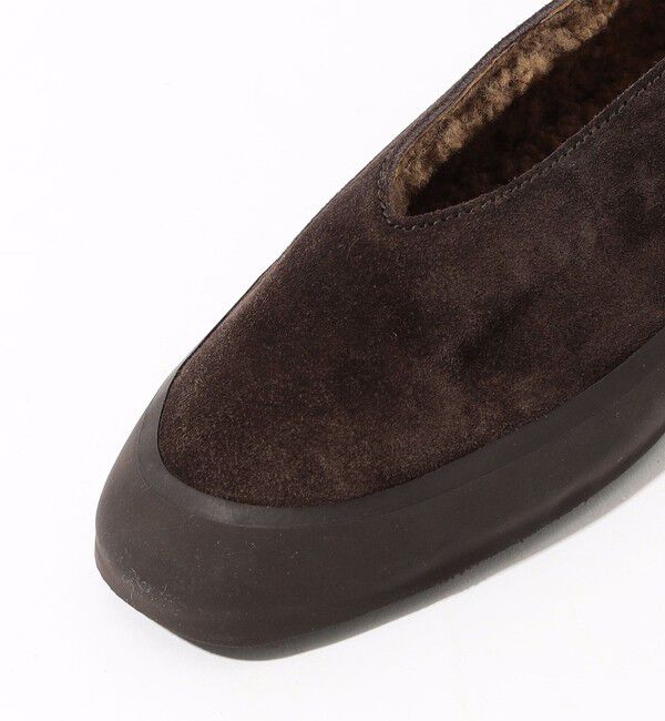 TOMORROWLAND GOODS「LE MONDE BERYL APRES SCI SUEDE スウェードフラットシューズ」|バレエシューズ|