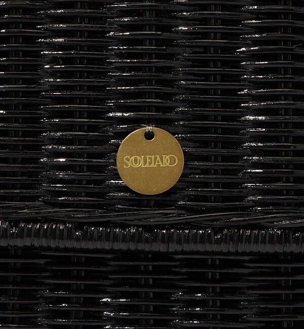 SOULEIADO「SOULEIADO ラタン スクエアバッグ」|かごバッグ|