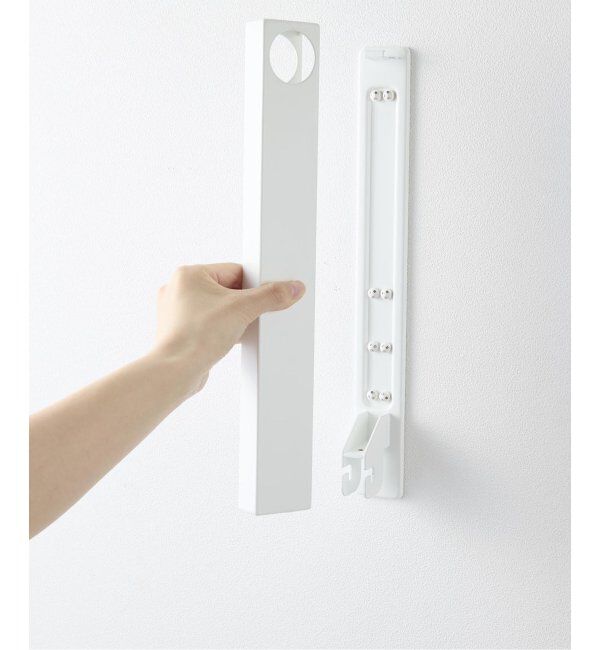 journal standard Furniture「《WEB限定》【tower/タワー】ウォール折り畳み物干し竿ホルダー2個組」|トイレタリー・ランドリーグッズ|
