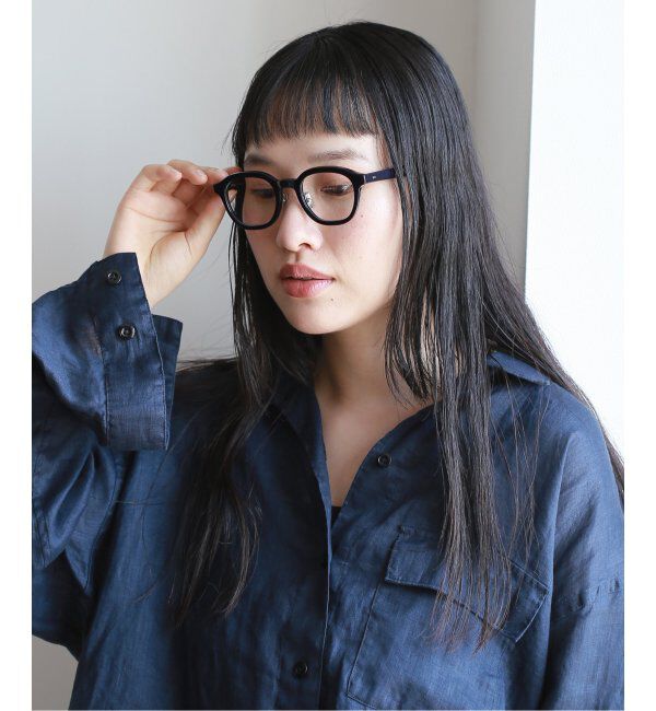 EYETHINK「BLANC.. 別注  ET004 NAVY ex Optical」|メガネ|
