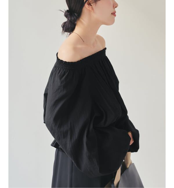 Plage「silky gather ブラウス」|シャツ・ブラウス|
