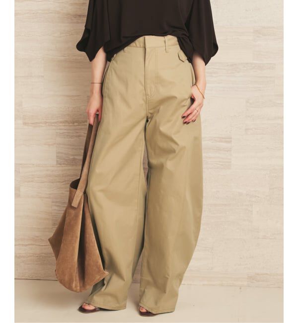 Plage「《予約》NEPLA. / ネプラ SIDE W BELT CURVED チノパンツ」|チノ|
