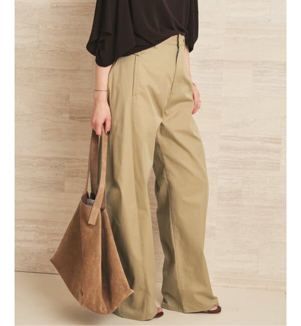Plage「《予約》NEPLA. / ネプラ SIDE W BELT CURVED チノパンツ」|チノ|