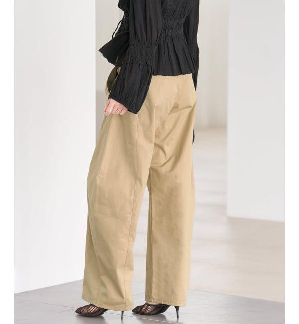 Plage「《予約》NEPLA. / ネプラ SIDE W BELT CURVED チノパンツ」|チノ|