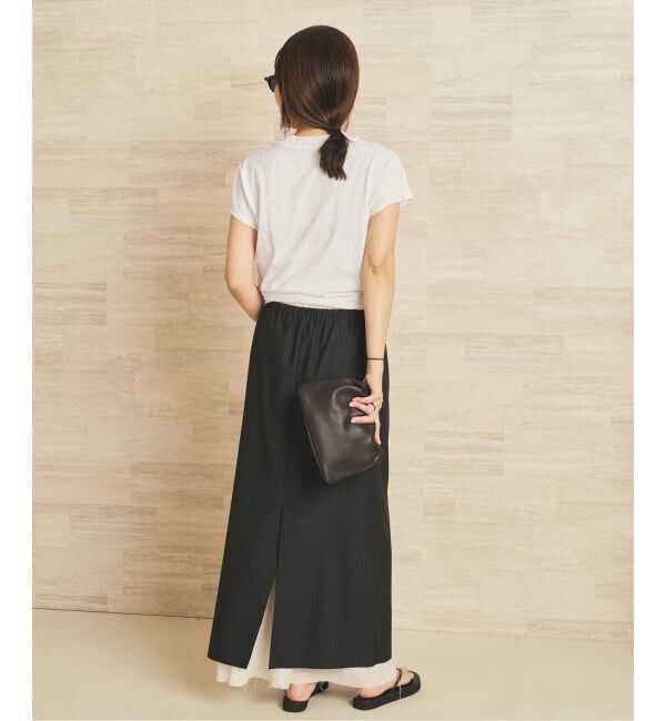 Plage「《予約》LAmade/エルエーメイド slub v neck TEE」|Tシャツ・カットソー|