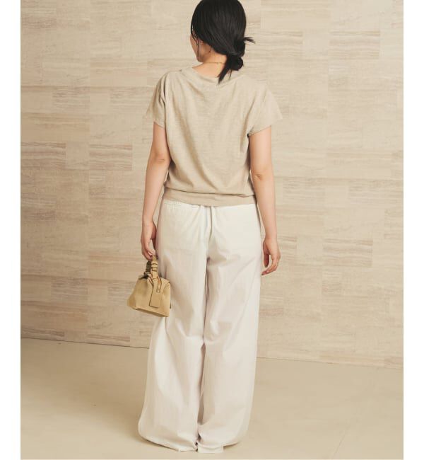 Plage「《予約》LAmade/エルエーメイド slub v neck TEE」|Tシャツ・カットソー|