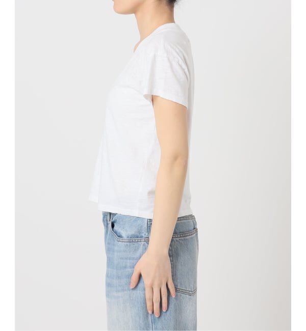 Plage「《予約》LAmade/エルエーメイド slub v neck TEE」|Tシャツ・カットソー|