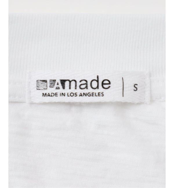 Plage「《予約》LAmade/エルエーメイド slub v neck TEE」|Tシャツ・カットソー|