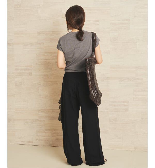 Plage「《予約》LAmade/エルエーメイド slub v neck TEE」|Tシャツ・カットソー|