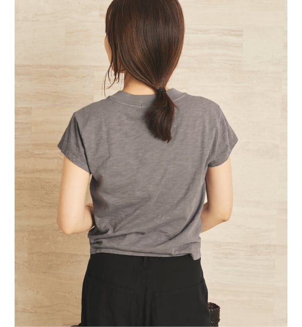 Plage「《予約》LAmade/エルエーメイド slub v neck TEE」|Tシャツ・カットソー|