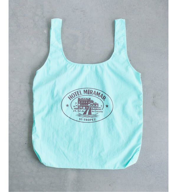 Plage「mini nylon bag」|トートバッグ|サックスブルー