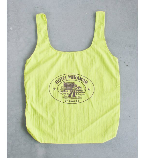 Plage「mini nylon bag」|トートバッグ|イエロー A