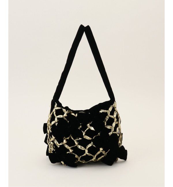 IENA「LUDLOW/ラドロー ribbon bag LD24A-BG015」|ショルダー・メッセンジャー|