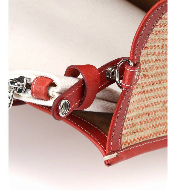 IENA「A VACATION/ア ヴァケーション BREAD M SUMAC STRIPE トートバッグ」|トートバッグ|