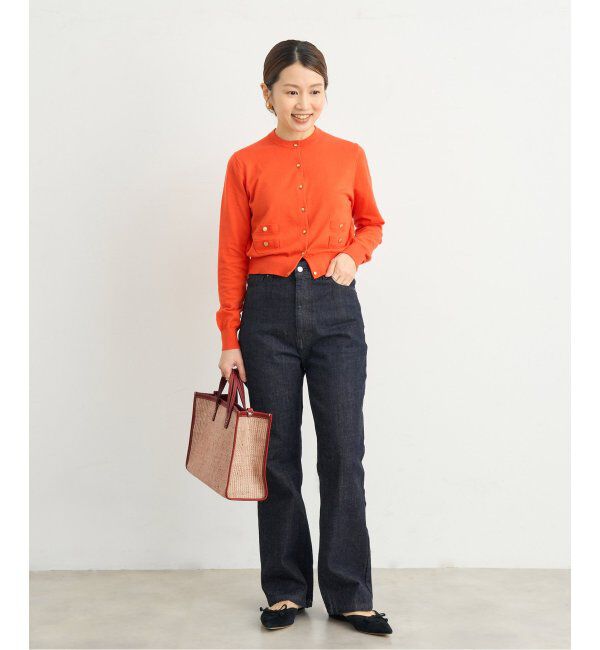 IENA「A VACATION/ア ヴァケーション BREAD M SUMAC STRIPE トートバッグ」|トートバッグ|