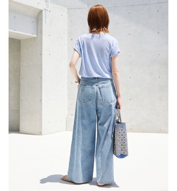 SLOBE IENA「《追加》スラブ5分袖TEE」|Tシャツ・カットソー|