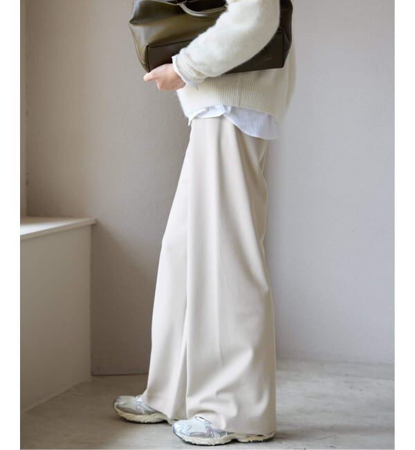 SLOBE IENA「《4サイズ展開/追加2》DOUBLECLOTHパンツ」|その他|