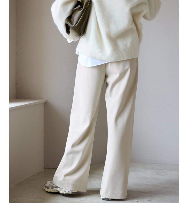 SLOBE IENA「《4サイズ展開/追加2》DOUBLECLOTHパンツ」|その他|