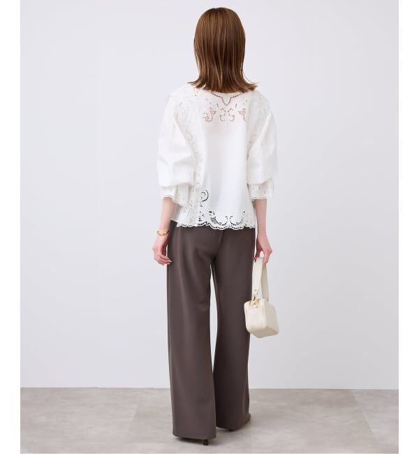 SLOBE IENA「《4サイズ展開/追加2》DOUBLECLOTHパンツ」|その他|