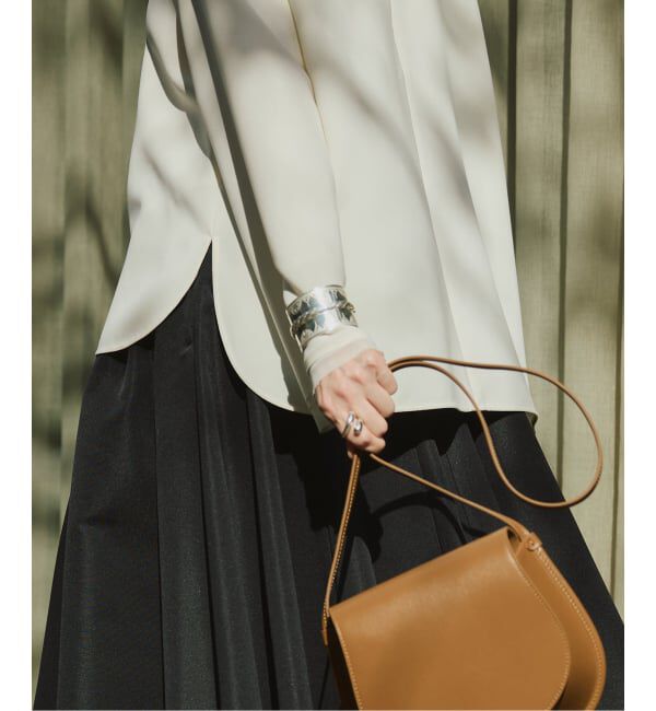 VERMEIL par iena「Minimal Double Cross ブラウス」|シャツ・ブラウス|