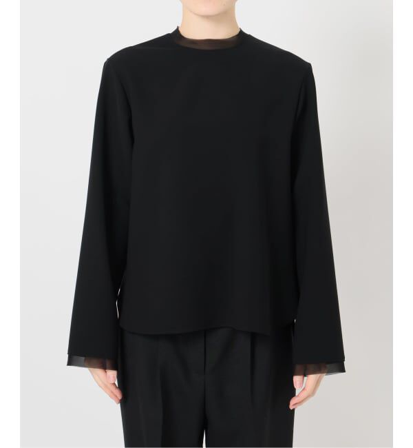 VERMEIL par iena「Minimal Double Cross ブラウス」|シャツ・ブラウス|