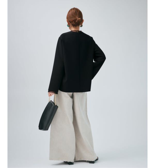 VERMEIL par iena「Minimal Double Cross ブラウス」|シャツ・ブラウス|