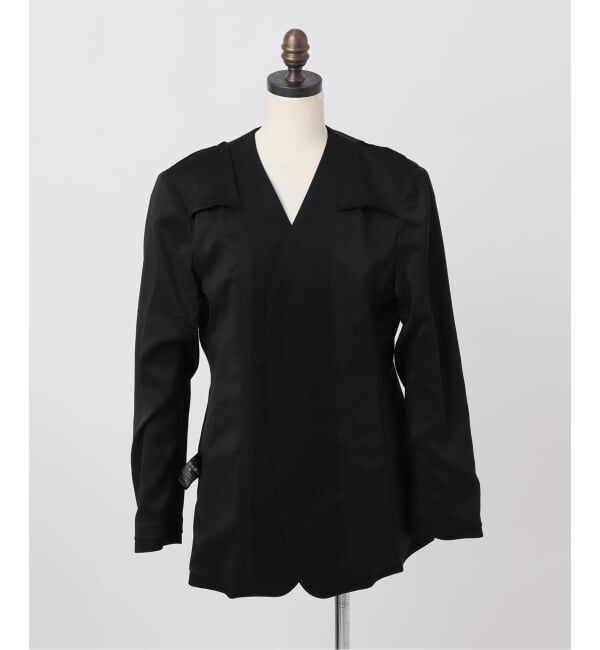 VERMEIL par iena「ドライツイルノーカラージャケット」|ノーカラージャケット|