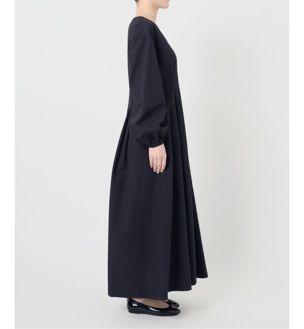 IENA「サッカーVネックフレアワンピース」|ワンピース|