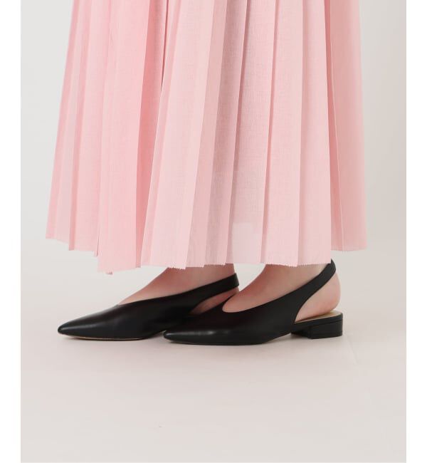 SLOBE IENA「《WEB限定/追加予約》PEボイルプリーツスカート」|スカート|
