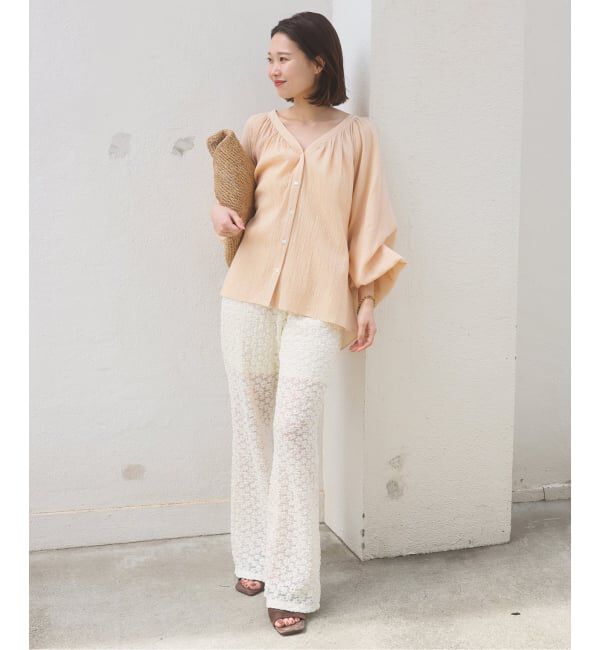 SLOBE IENA「《2枚セット/予約》カットレースパンツ/ラップスカートセット」|その他|