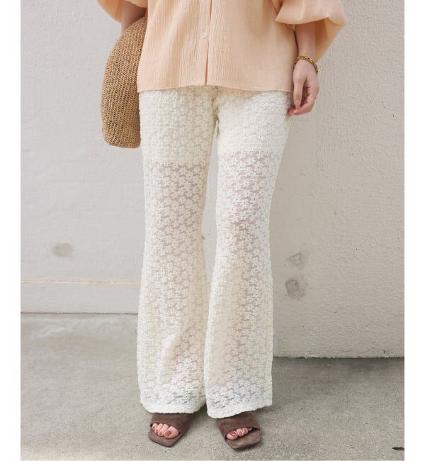 SLOBE IENA「《2枚セット/予約》カットレースパンツ/ラップスカートセット」|その他|