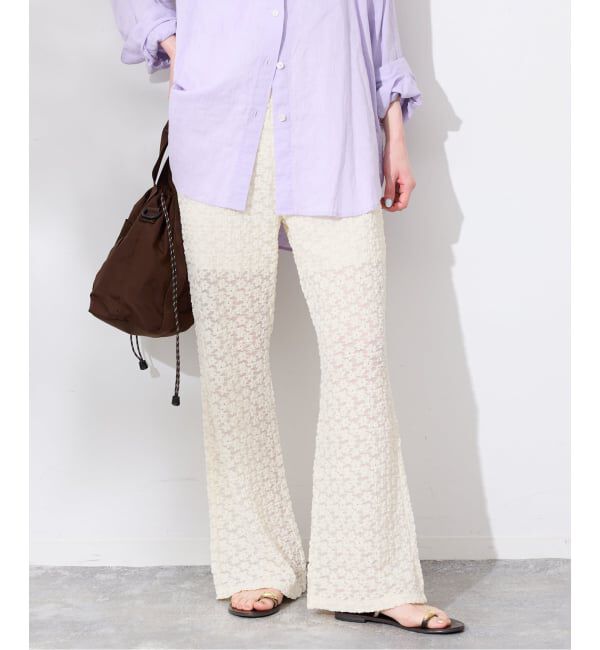 SLOBE IENA「《2枚セット/予約》カットレースパンツ/ラップスカートセット」|その他|