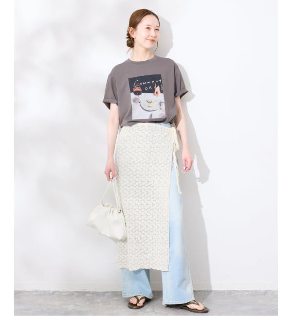 SLOBE IENA「《2枚セット/予約》カットレースパンツ/ラップスカートセット」|その他|