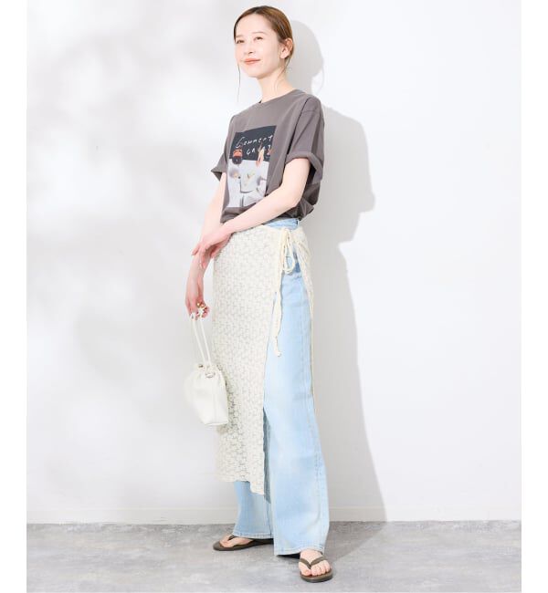 SLOBE IENA「《2枚セット/予約》カットレースパンツ/ラップスカートセット」|その他|
