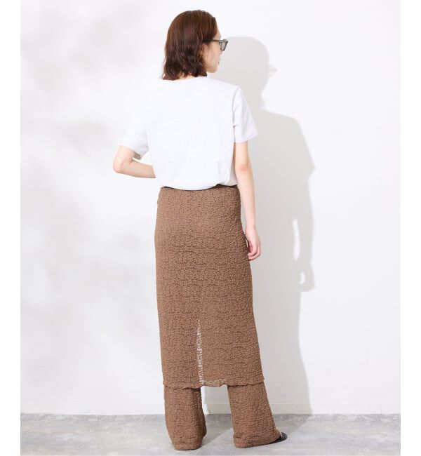 SLOBE IENA「《2枚セット/予約》カットレースパンツ/ラップスカートセット」|その他|