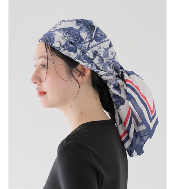 IENA「《一部店舗限定》Maison IENAコットンスカーフ」|バンダナ・スカーフ|