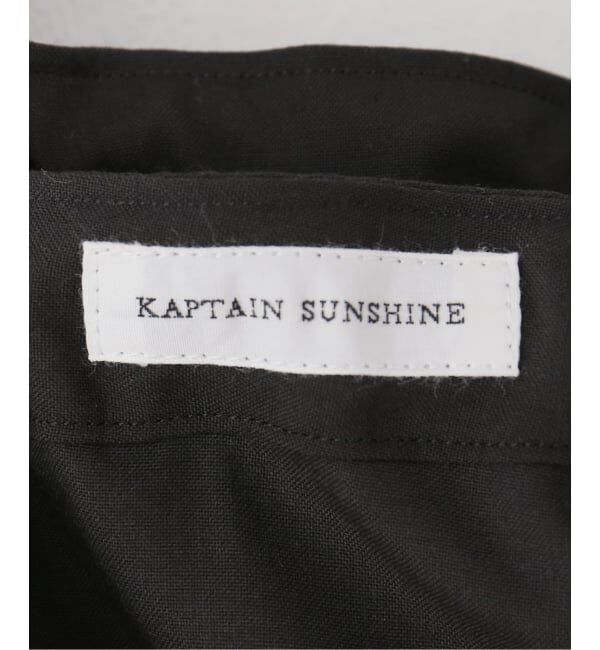 IENA LA BOUCLE「KAPTAIN SUNSHINE キャプテンサンシャイン Wool Poplin Walk ショーツ KS26SPT05」|その他|