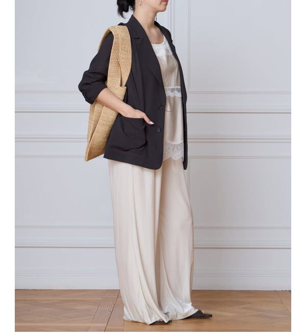 IENA LA BOUCLE「seya. セヤ RAFFIA SHOPPING BAG PEFA137-1」|かごバッグ|