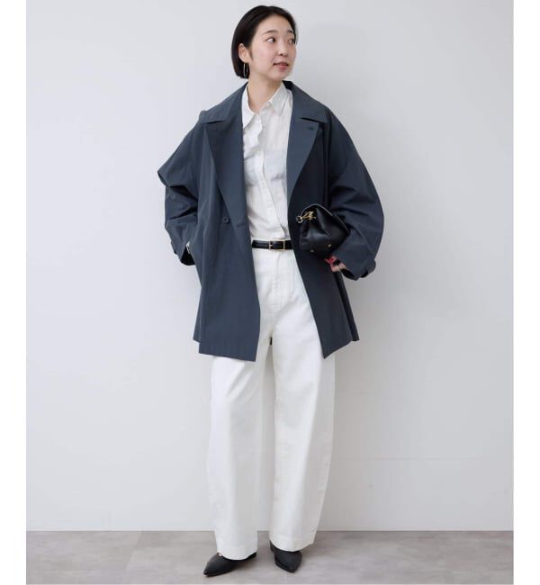 SLOBE IENA「《追加2》リネンコットンレギュラーシャツ」|シャツ・ブラウス|