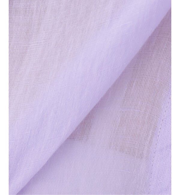 SLOBE IENA「《追加2》リネンコットンレギュラーシャツ」|シャツ・ブラウス|