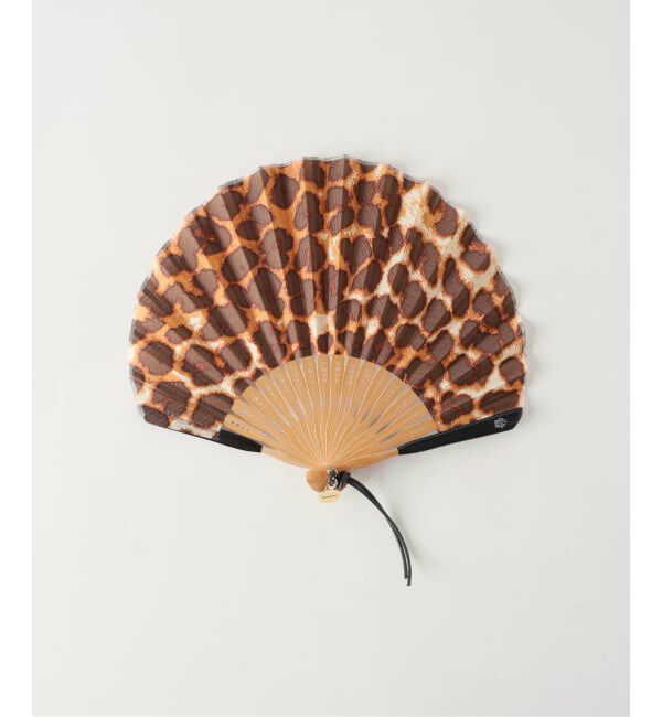 VERMEIL par iena「《予約》manipuri マニプリ 扇子 レオパードベグ 161675105」|その他|