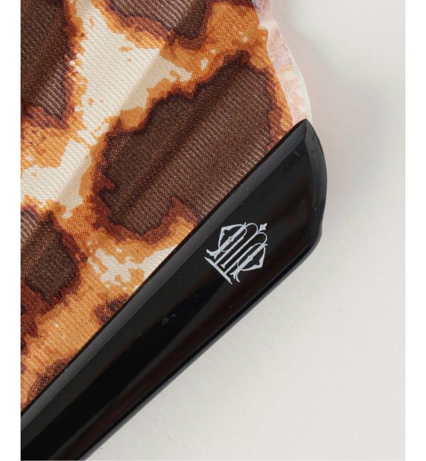 VERMEIL par iena「《予約》manipuri マニプリ 扇子 レオパードベグ 161675105」|その他|