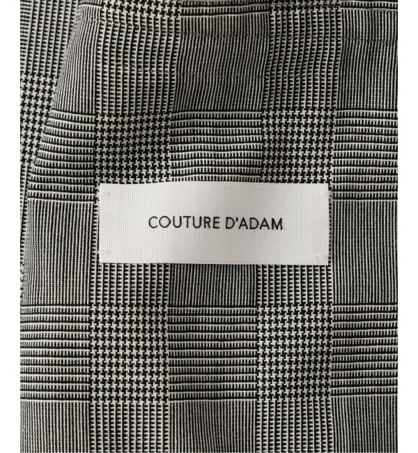 EDIFICE「COUTURE D&rsquo;ADAM (クチュール ド アダム) 別注 Double JK Glencheck」|テーラードジャケット|