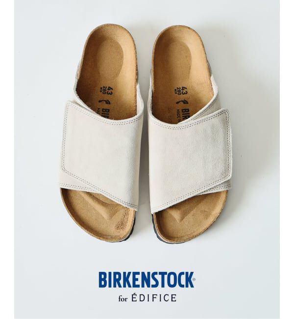 EDIFICE「《予約》BIRKENSTOCK (ビルケンシュトック) 別注 SOLANA」|サンダル|ナチュラル