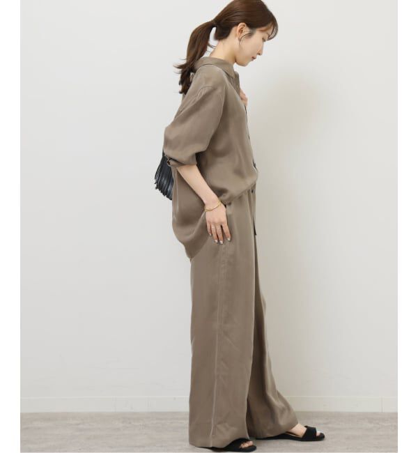 JOURNAL STANDARD relume「キュプラオーバーサイズシャツ」|シャツ・ブラウス|