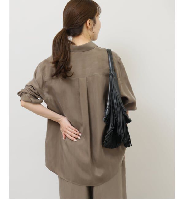 JOURNAL STANDARD relume「キュプラオーバーサイズシャツ」|シャツ・ブラウス|