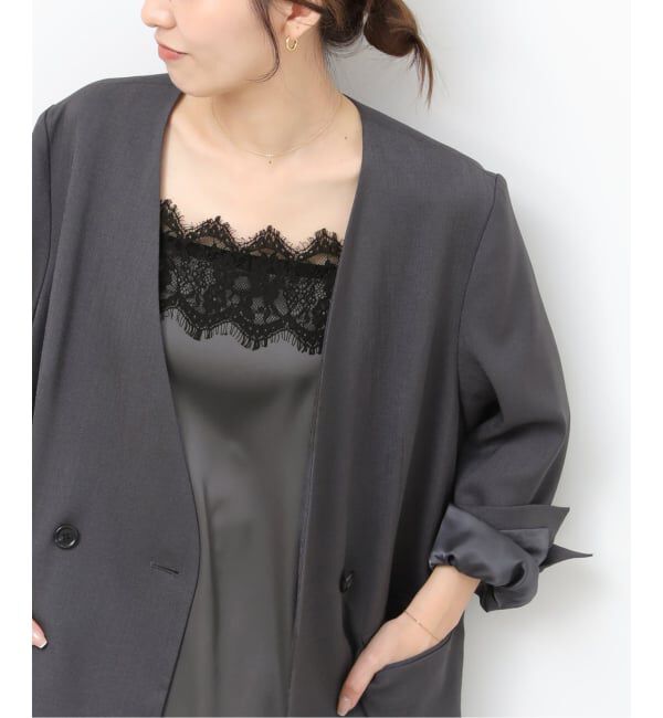 JOURNAL STANDARD relume「《追加》サテンレースキャミソール」|キャミソール|