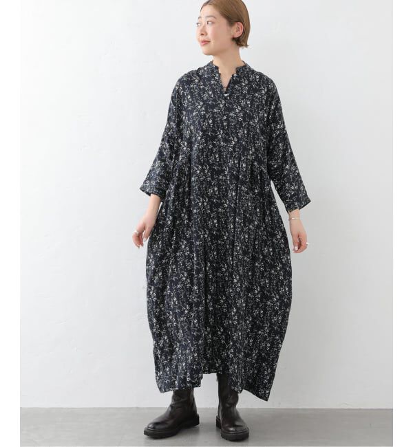 journal standard luxe「フラワー ampleプルワンピース」|ワンピース|