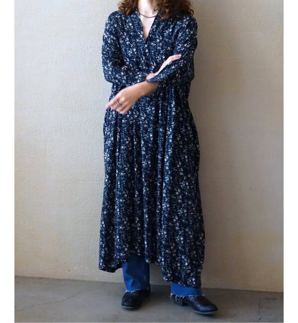 journal standard luxe「フラワー ampleプルワンピース」|ワンピース|
